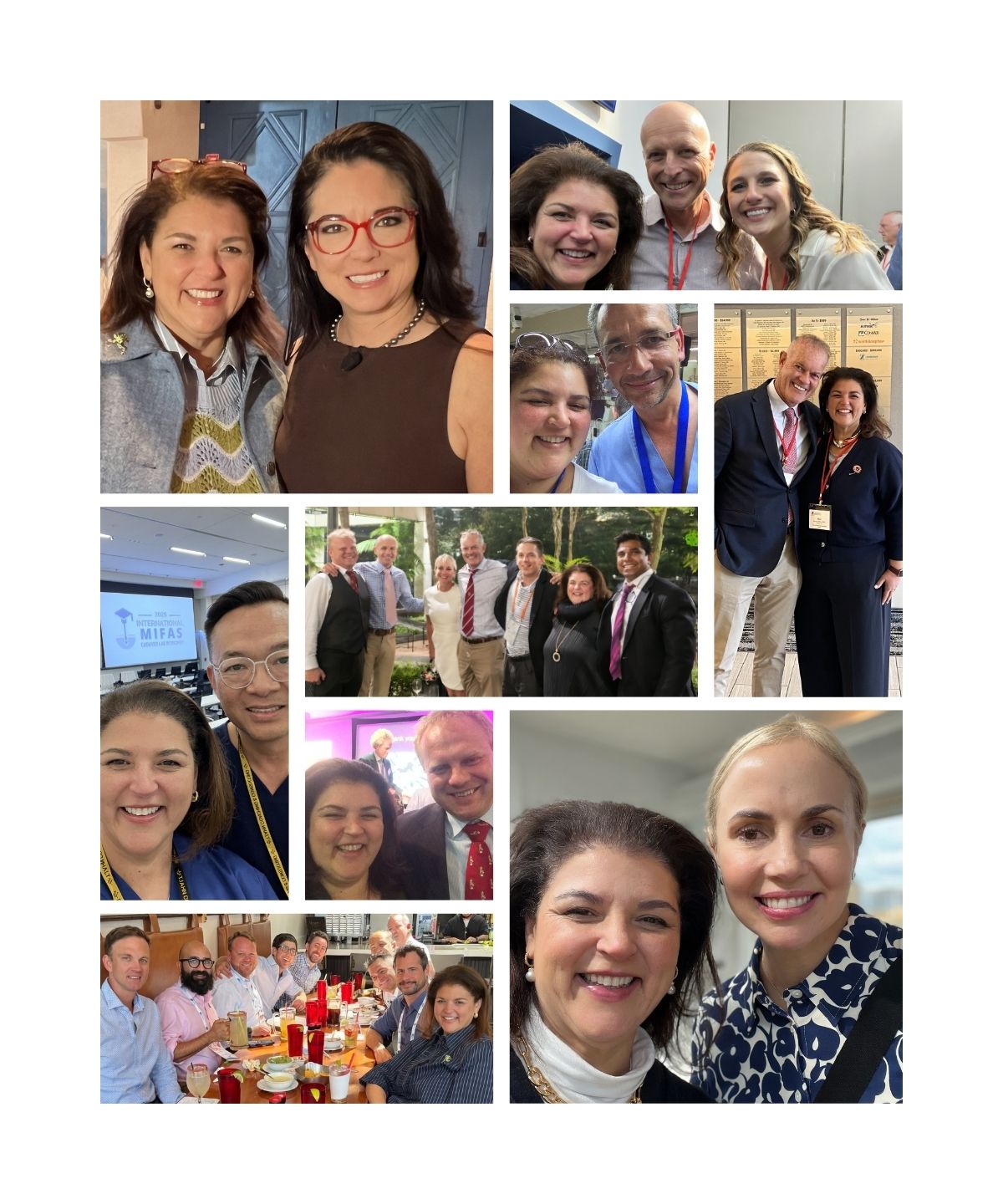 Dr Ros Miller with colleagues