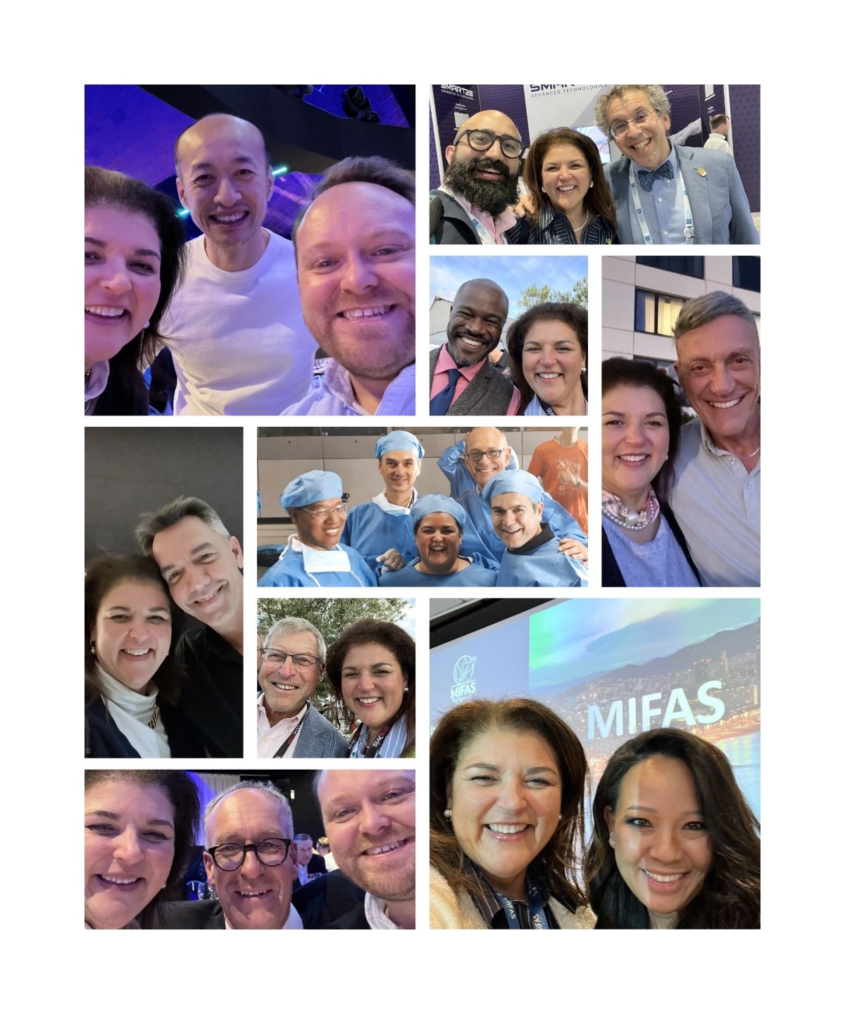 Dr Ros Miller with colleagues